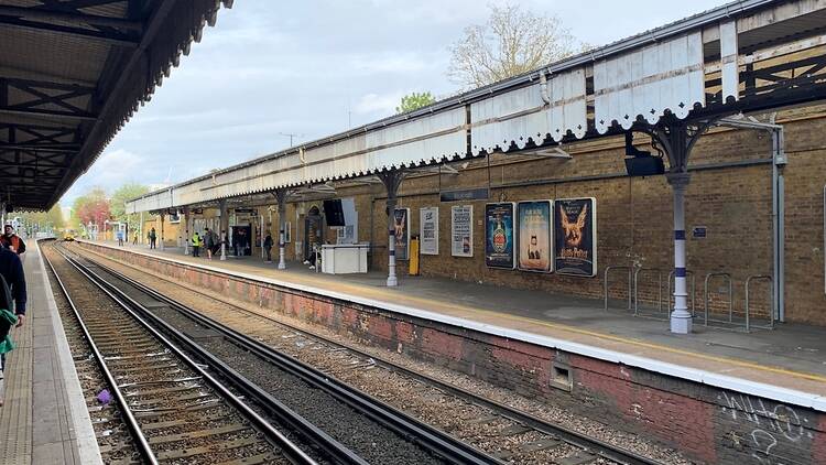 Blackheath station on the Overground in south London