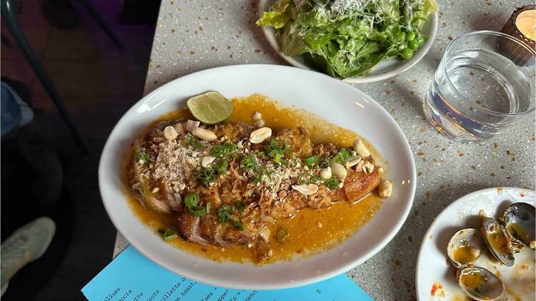 Pork cutlet at Half Cut Market (Photograph: Ella Doyle for Time Out)