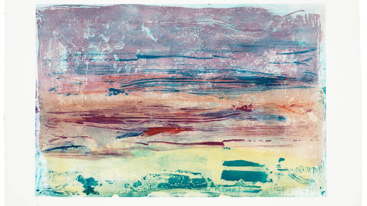 Sure Violet by Helen Frankenthaler (1979)