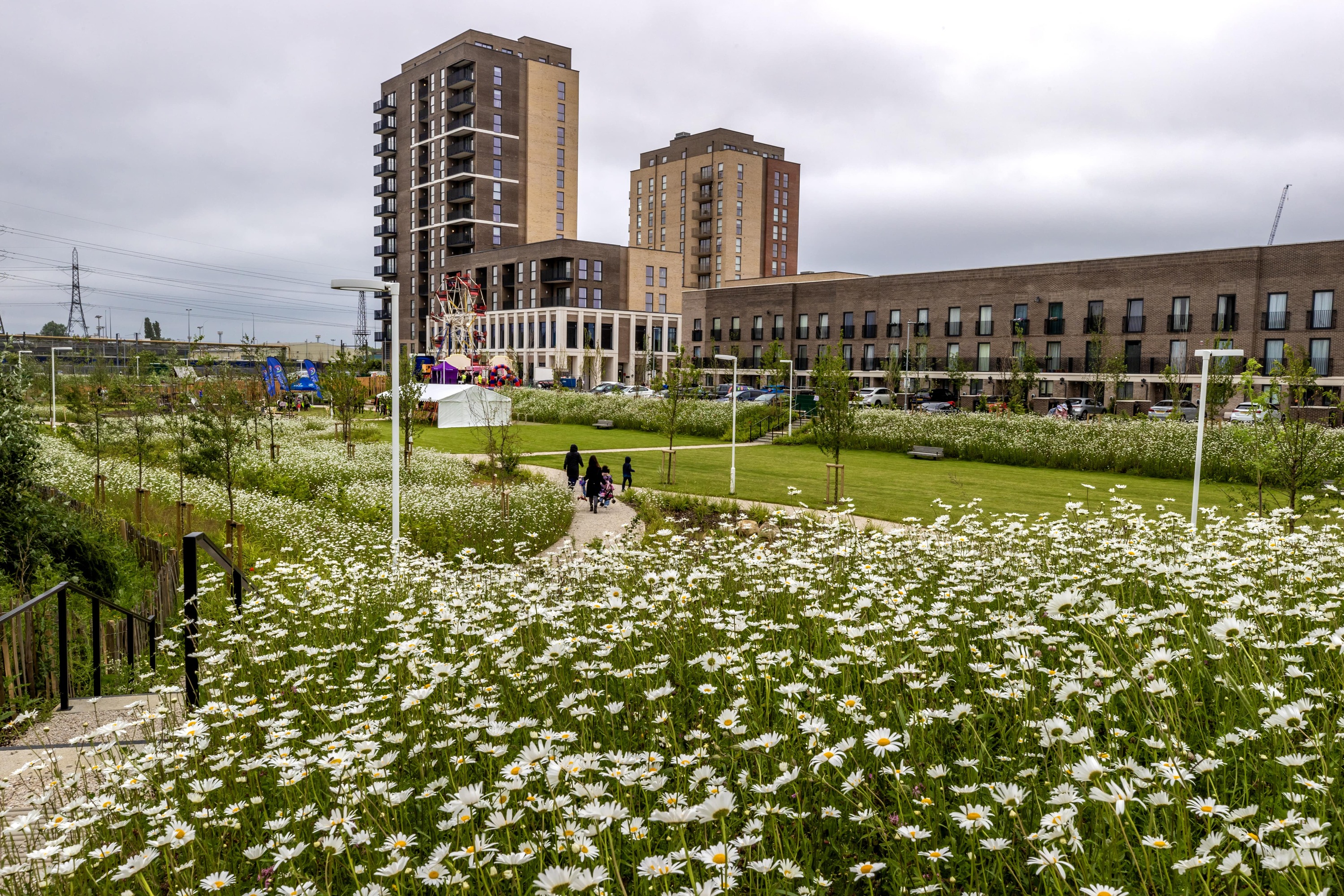 This leafy, flower-filled park just opened in east London