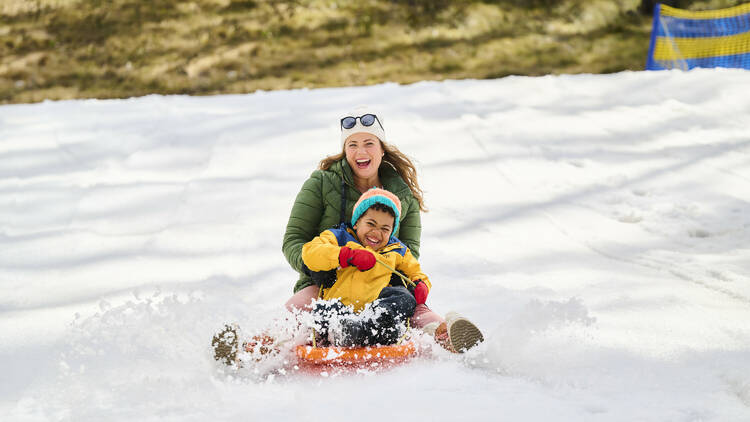 Ride the longest alpine slide