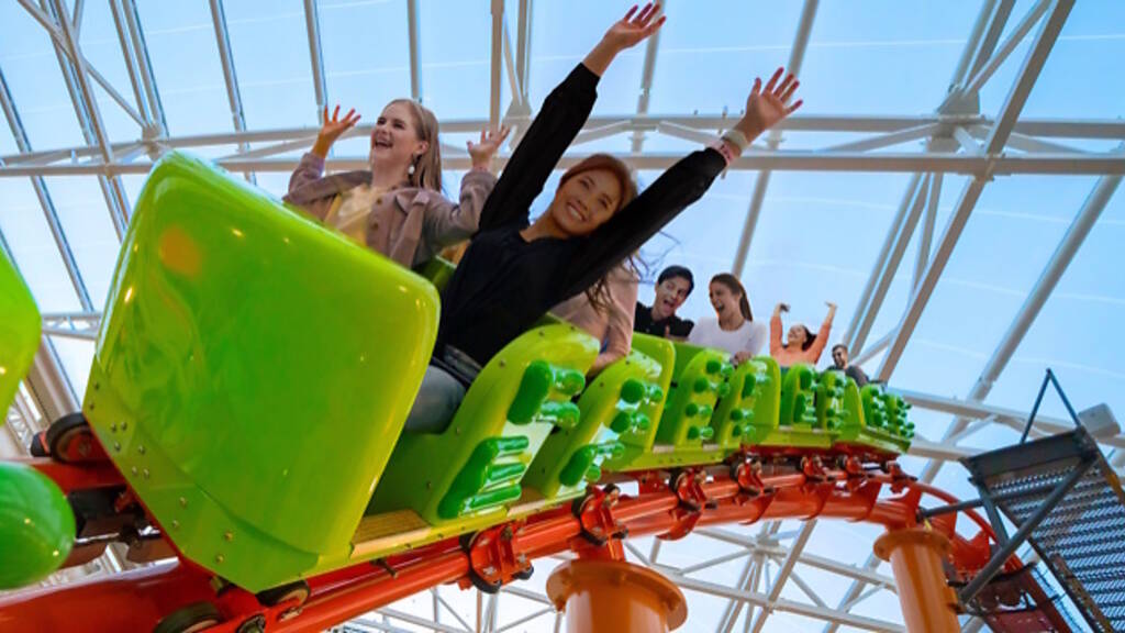 11 Best Indoor Amusement Parks in the US To Experience Thrills Year Round