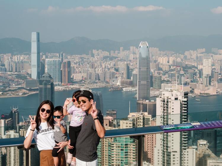 Hong Kong family happiness