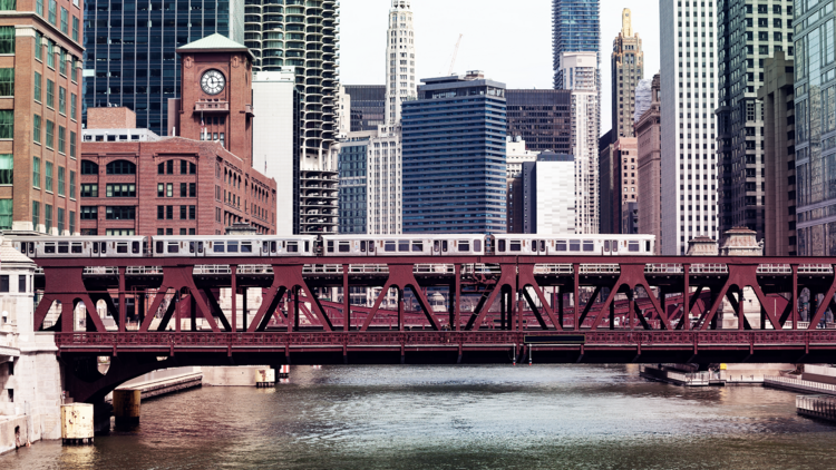 Chicago CTA train