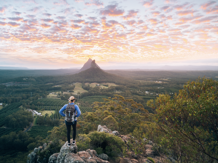 Lookout from Mt Ngungun