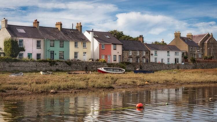 Aberffraw in Gwynedd, Wales