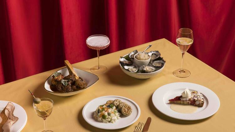 Dishes at The Sydney Opera House