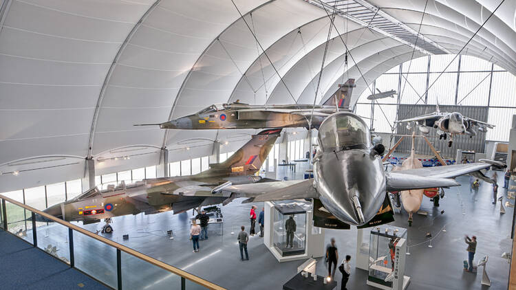 Admire amazing aircraft at the RAF Museum