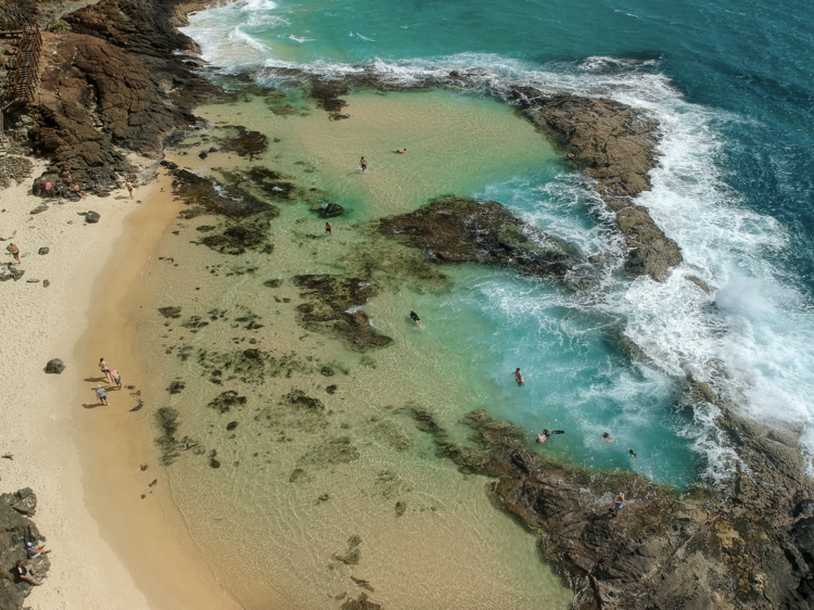 Feel the bubbles in Champagne Pools