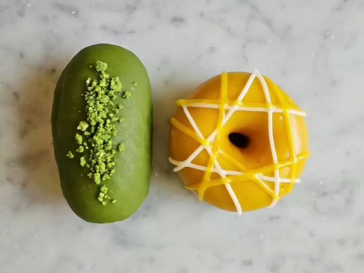 La Do: Donut de mango, mandarina i yuzu