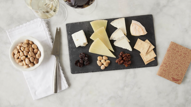 A Virtual Wine and Cheese Tasting Event