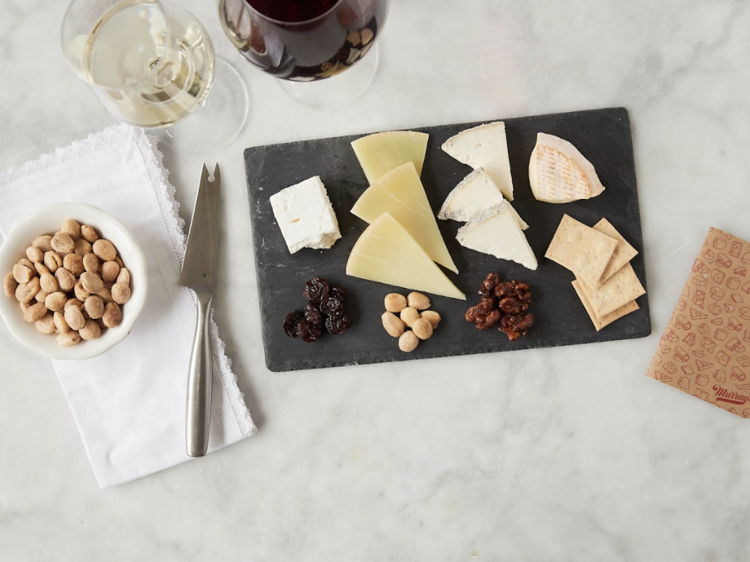 A Virtual Wine and Cheese Tasting Event