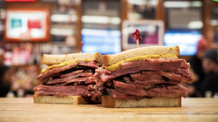 Katz's Delicatessen sandwich