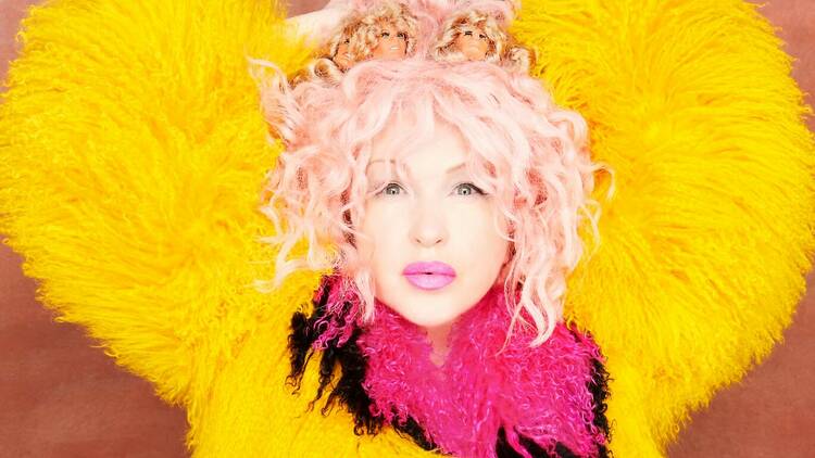 Cyndi Lauper press promotional photograph for Girls Just Wanna Have Fun 2024 tour