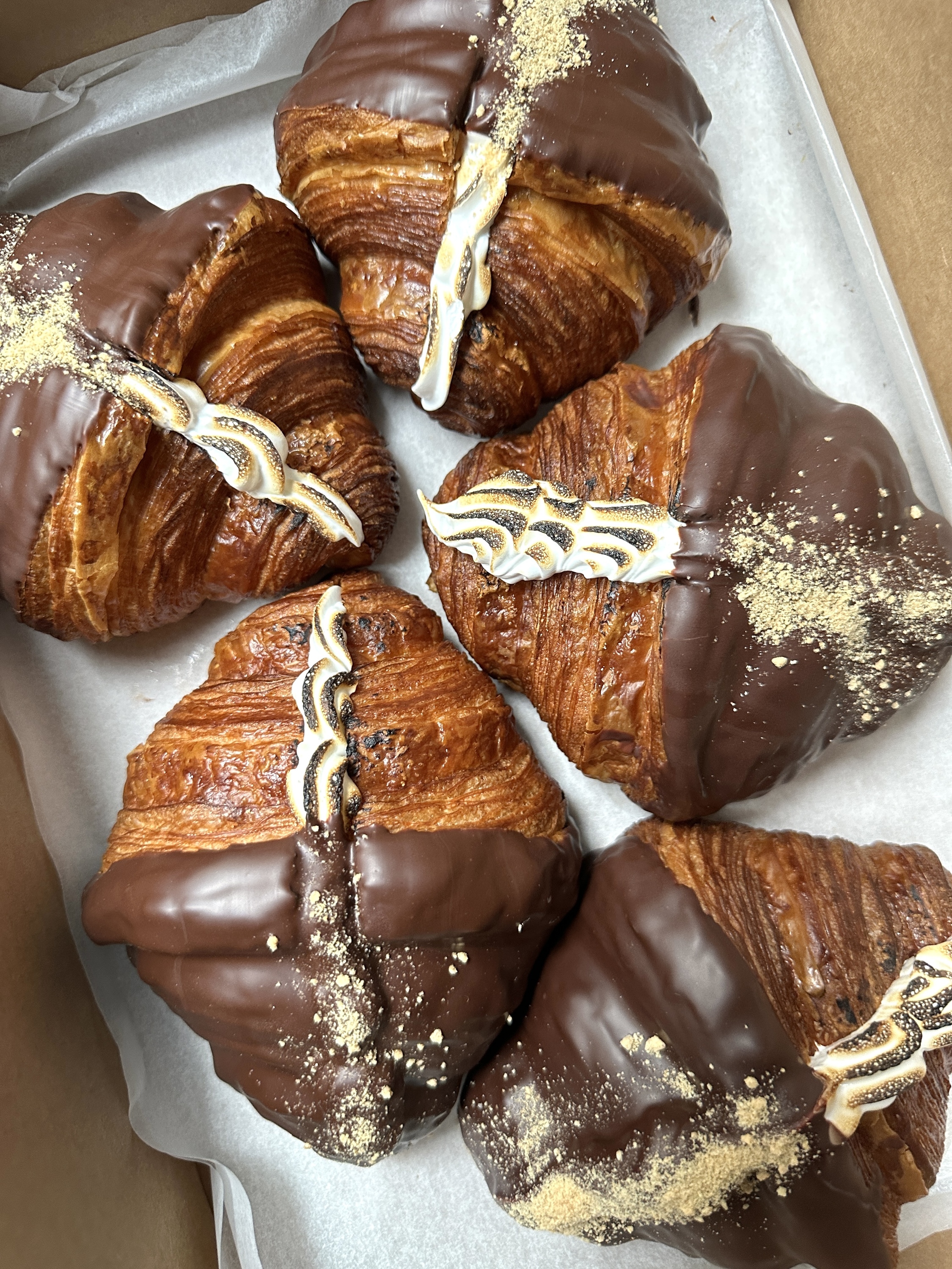 S'mores croissants at Ole & Steen