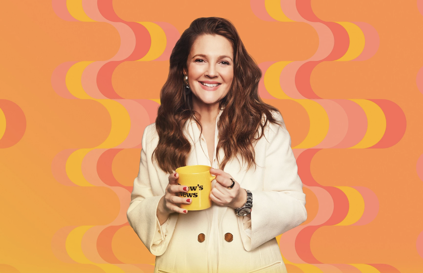 Snap a photo by Drew Barrymore's news desk at this new pop-up in NYC