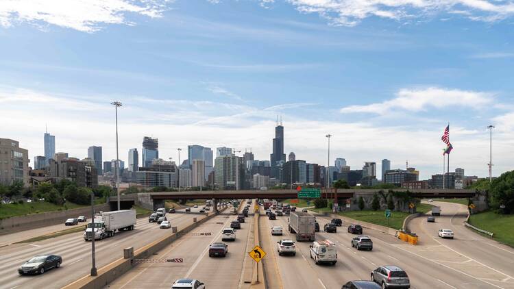 traffic on expressway