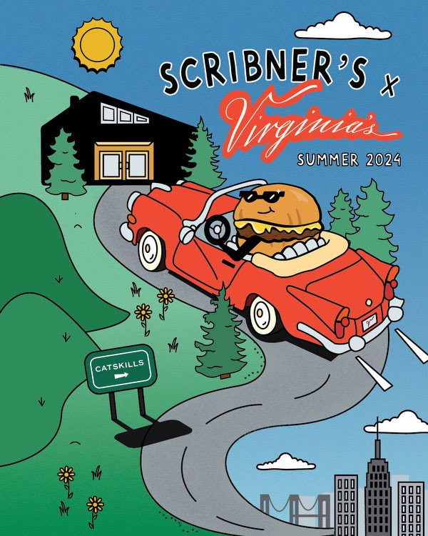 Scribner’s Catskill Lodge x Virginia burger residency