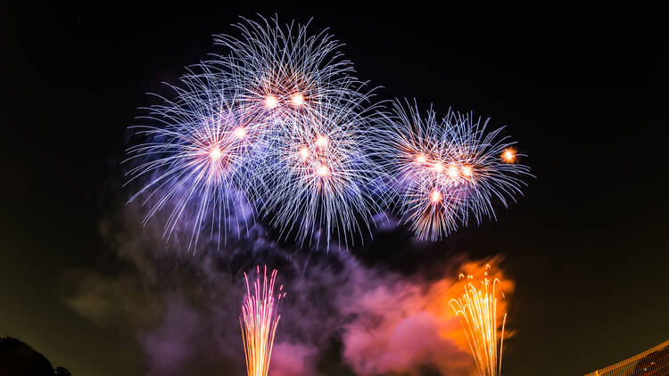 Fireworks at Owada Park