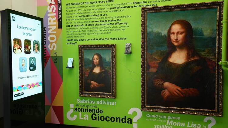 En el Museo de la Felicidad, uno descubre los misterios de la sonrisa de La Gioconda