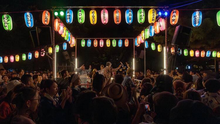 大和町八幡神社 大盆踊り会