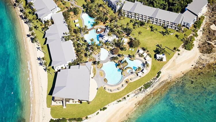 Aerial of Daydream Island Resort