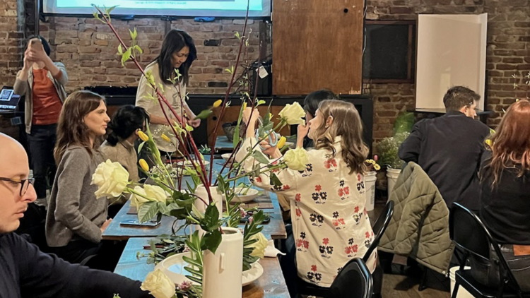 Ikebana (Japanese Flower Arrangement) Class