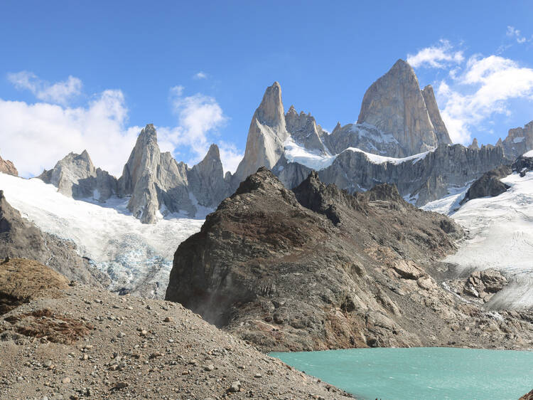 Hacer trekking en Laguna de los Tres en El Chaltén