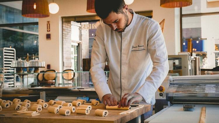 PRB Boulangerie baker François Jomain rolls croissants