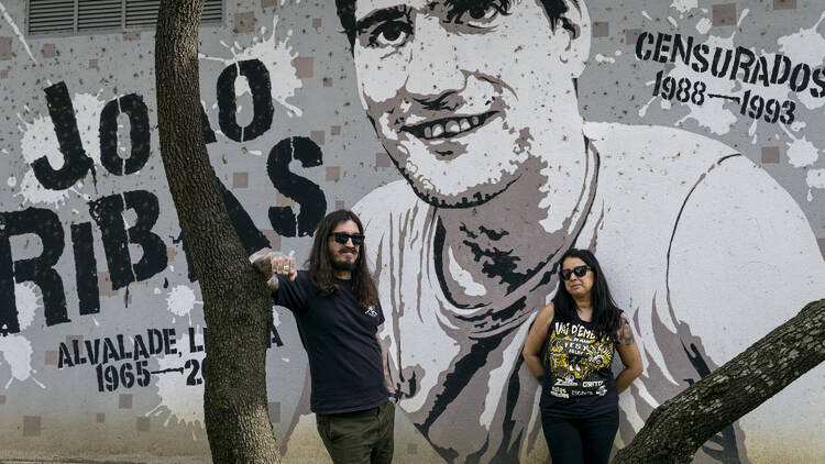 André Cruz e Cristina Carrilho, da Pró Punk
