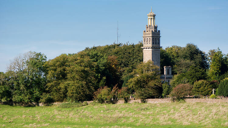 Beckford's tower near Bath, England