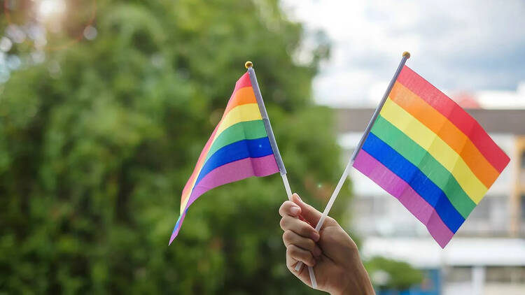 Pride flags