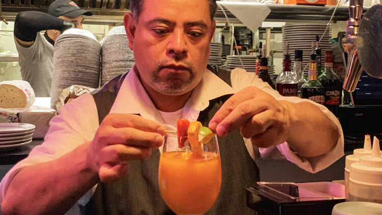 The Bartender at Diner24