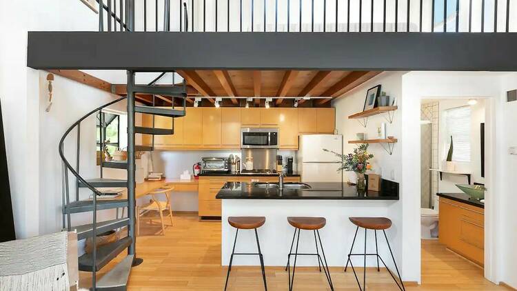 The sundrenched loft near Venice Beach