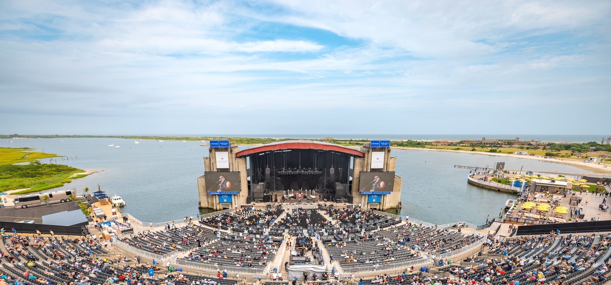 Renovated Jones Beach Theater