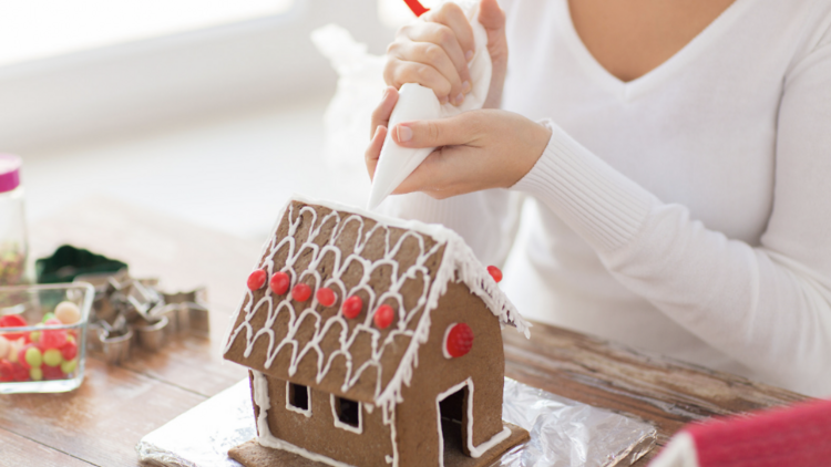 Virtual Gingerbread House Party