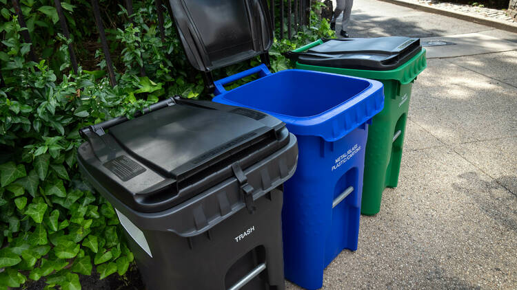 New trash bins in NYC