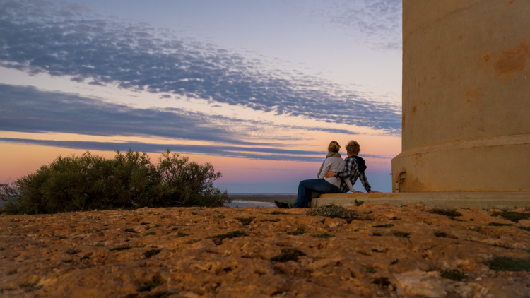 Watch the sunrise or sunset at Vlamingh Head Lighthouse