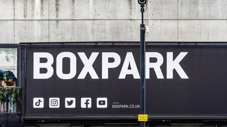 Boxpark in Shoreditch, London