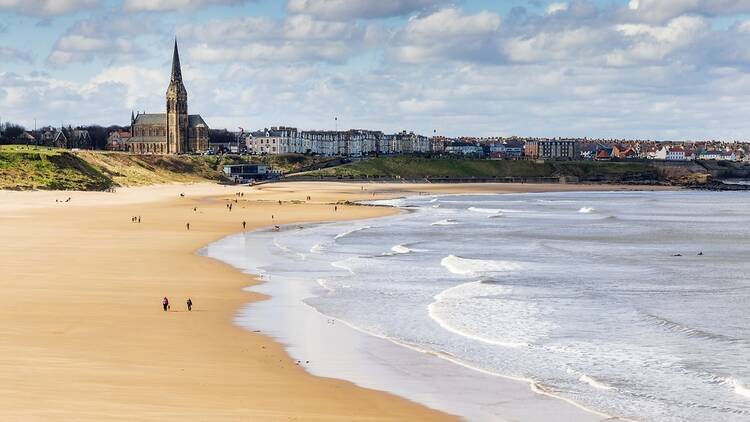 Tynemouth in Tyneside, England