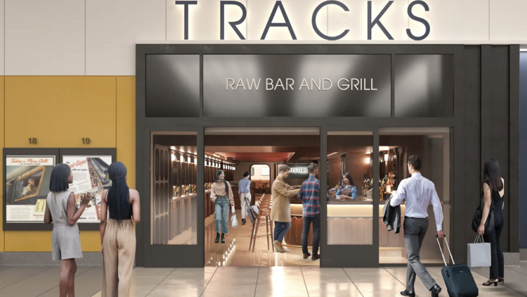 Tracks Bar inside Penn Station