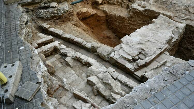 Muralla medieval Barcelona