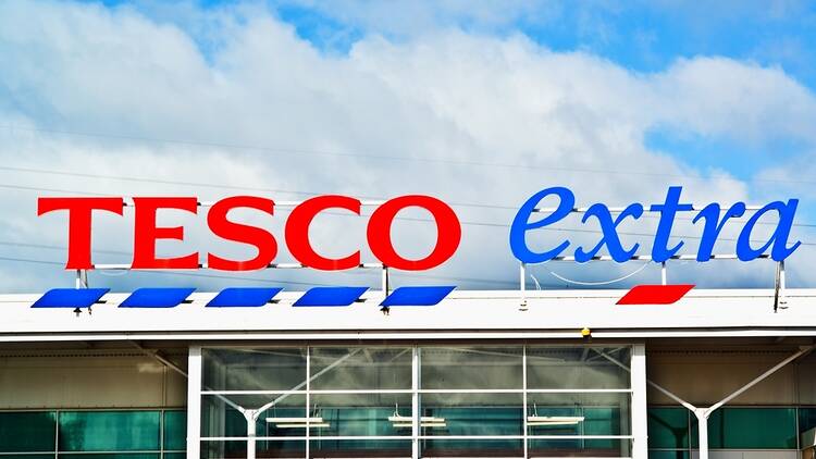 Tesco Extra store in England