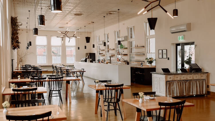 The Agrarian Kitchen dining room