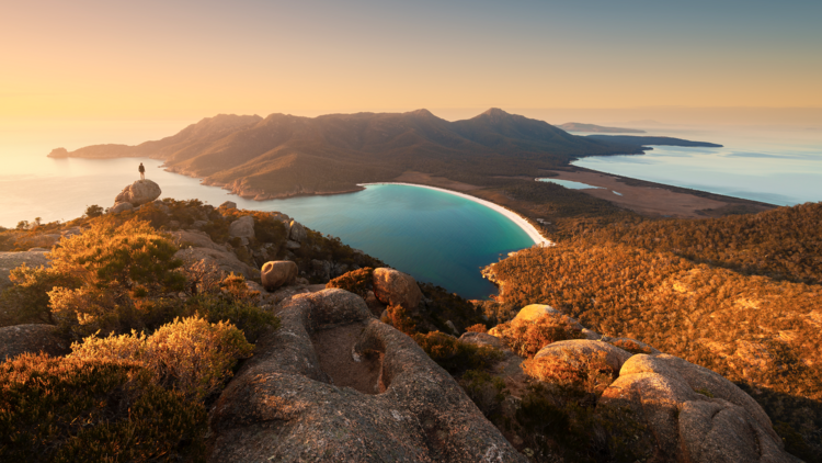 Hike through Freycinet National Park