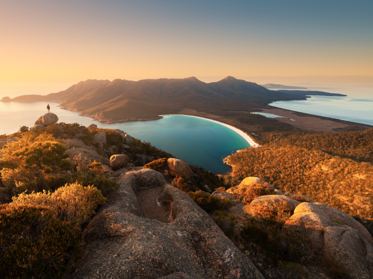 Hike through Freycinet National Park