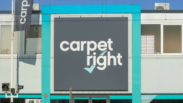 Carpetright store in Netherlands, Europe