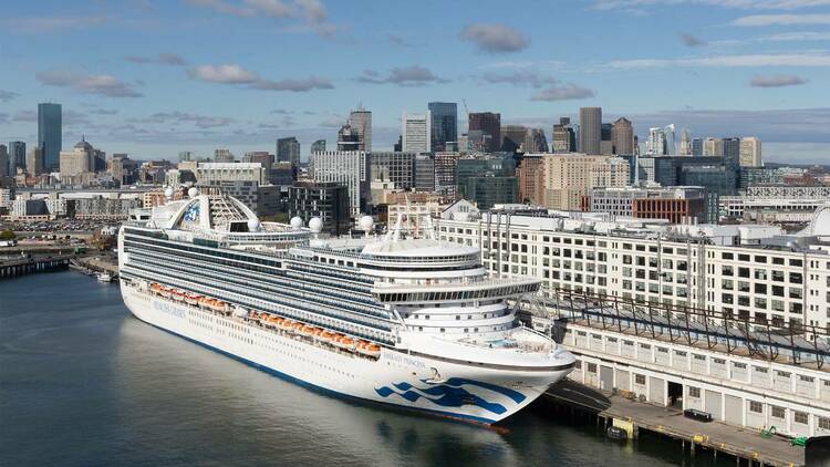 Emerald Princess cruise ship Boston