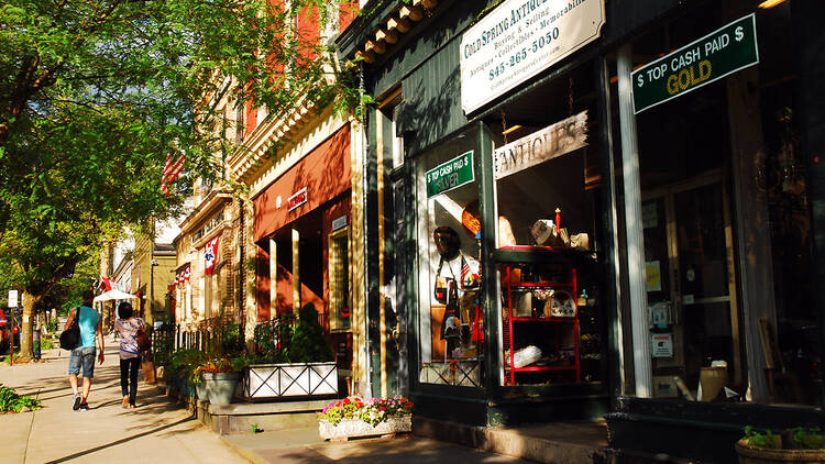 Go antiquing in Cold Spring, NY