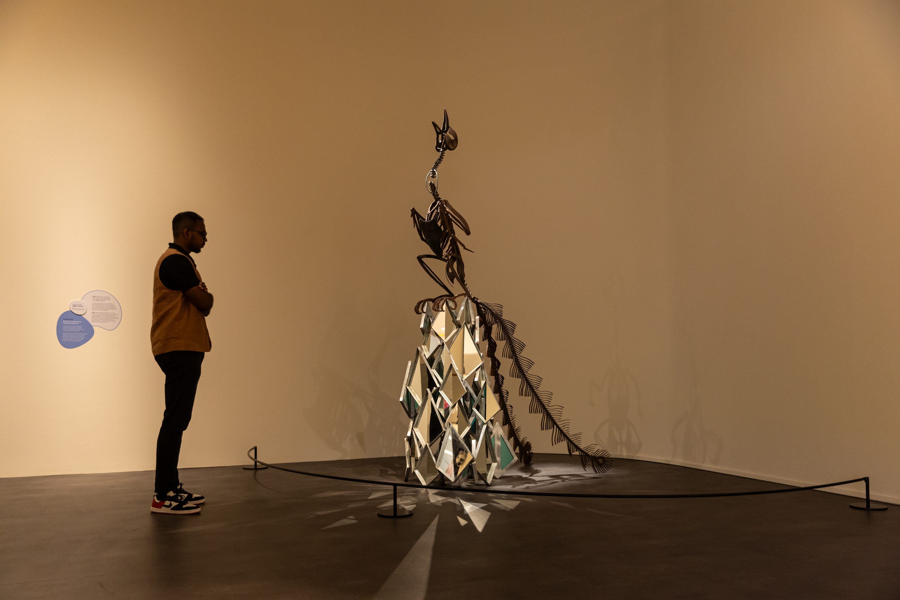 Installation view of Tang Da Wu’s '深疤凰 SEMBAWANG’ (2013), as part of the Learning Gallery at SAM at Tanjong Pagar Distripark